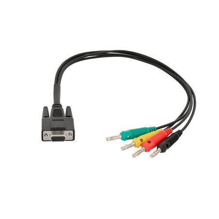 Adapter – Złącza bananowe 4 mm (CAN + Zasilanie) do HDB15